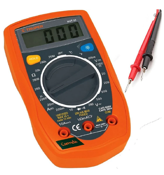 Multitester Digital Truper Profesional MUT-33