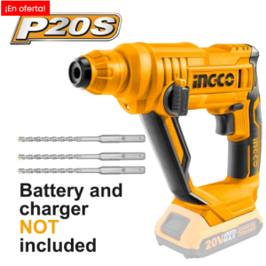 Rotomartillo INGCO Inalámbrico 20V CRHLI1601